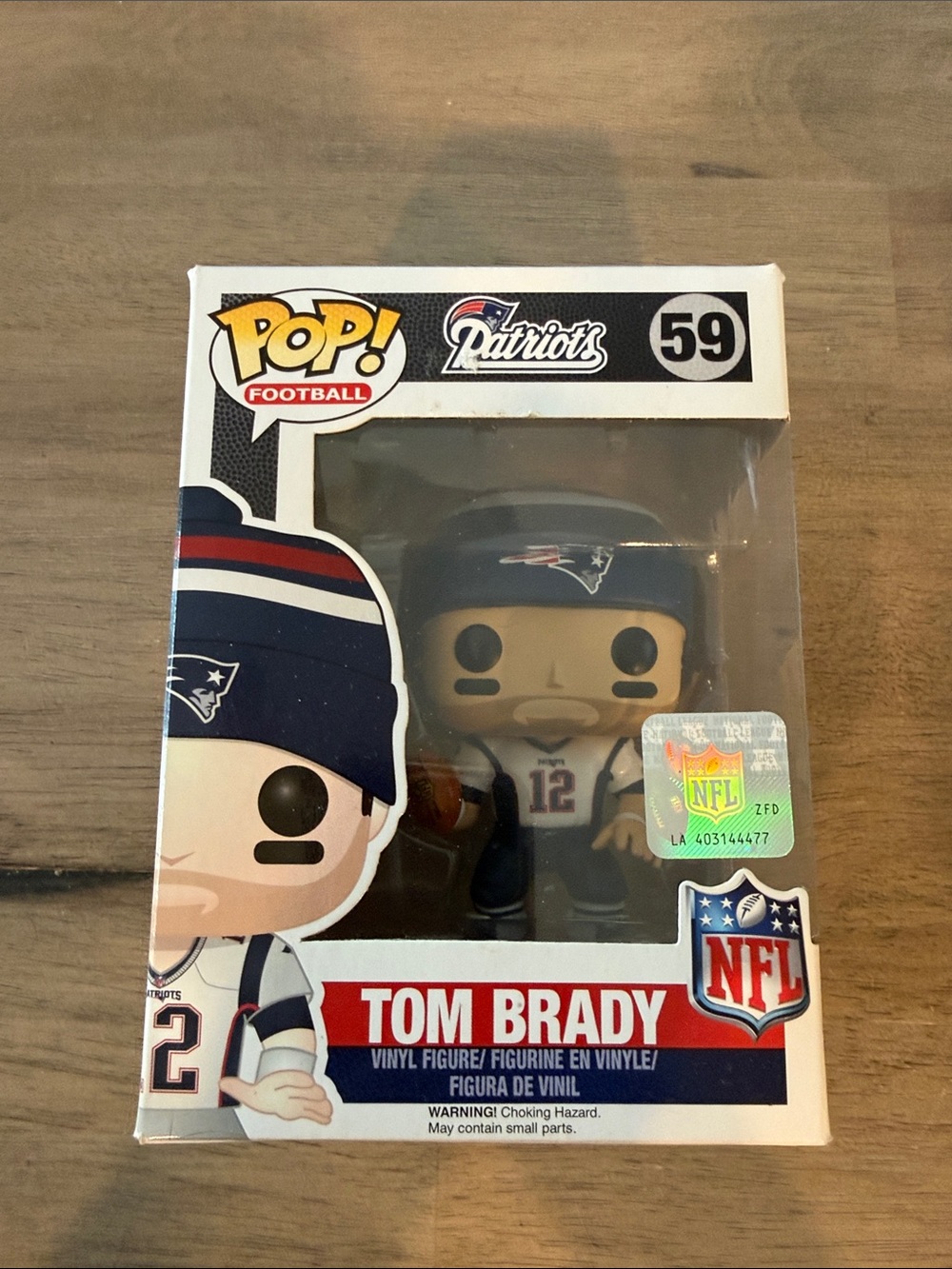 Funko Tom Brady Pop! Vinyl Figure - #59